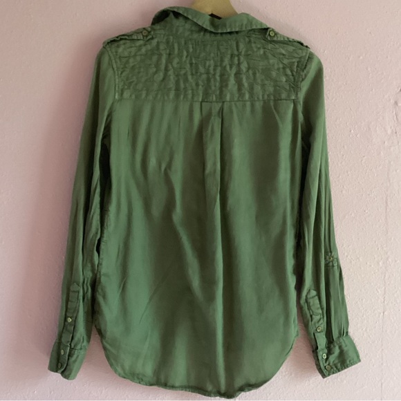 ANTHROPOLOGIE MAEVE AVEIRO SAFARI TOP - Picture 16 of 16